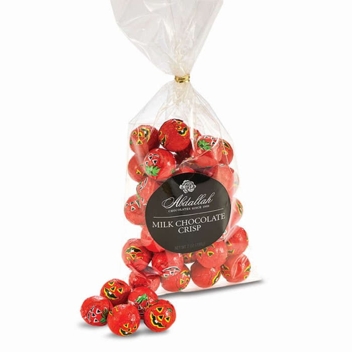 Milk Chocolate Crisp Halloween Balls - Becket Hitch