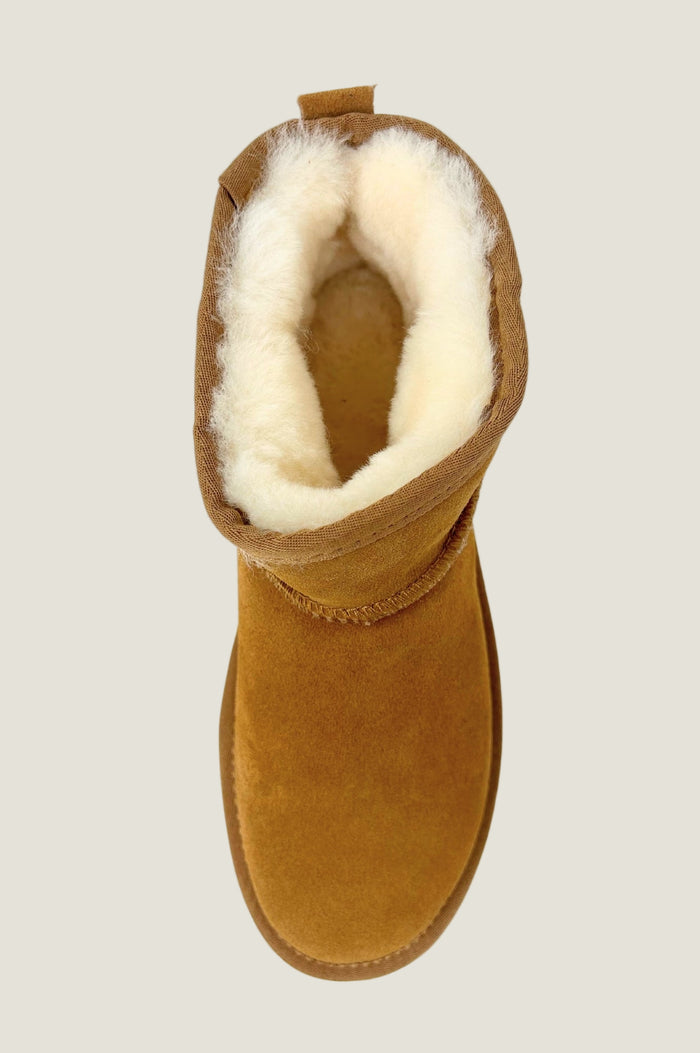 Mini Sheepskin Boot | Tan - Aspiga