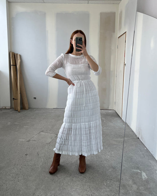 MIRELLA MAXI DRESS WHITE