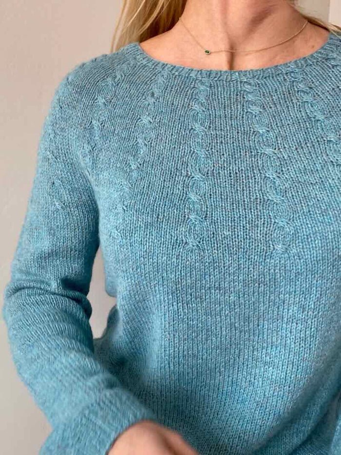 Miss Wintertwist sweater by Önling, Everyday knitting kit Knitting kits Önling - Katrine Hannibal