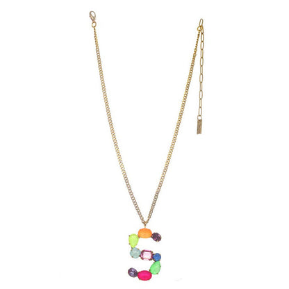 Monograms in Neon Necklace
