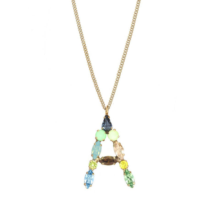 Monograms in Neon Necklace
