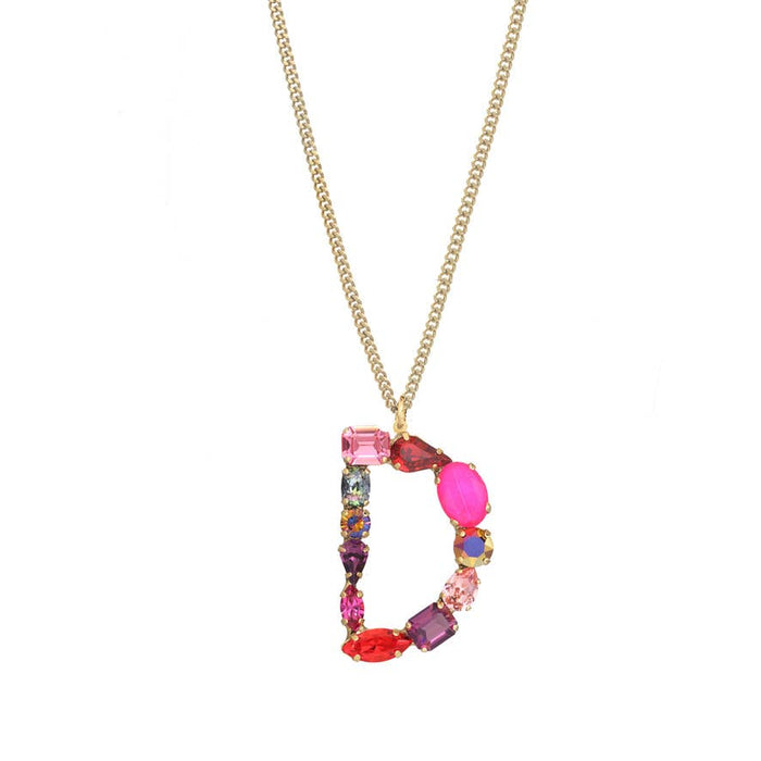 Monograms in Neon Necklace