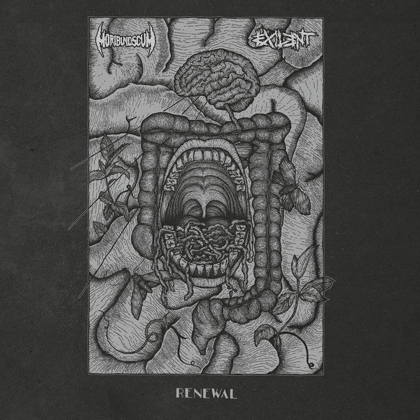 Moribund Scum / Exilent "Renewal" split lp