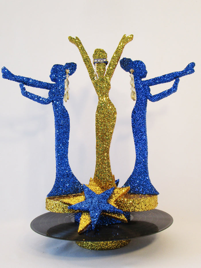 Motown singers centerpiece - Designs by Ginny