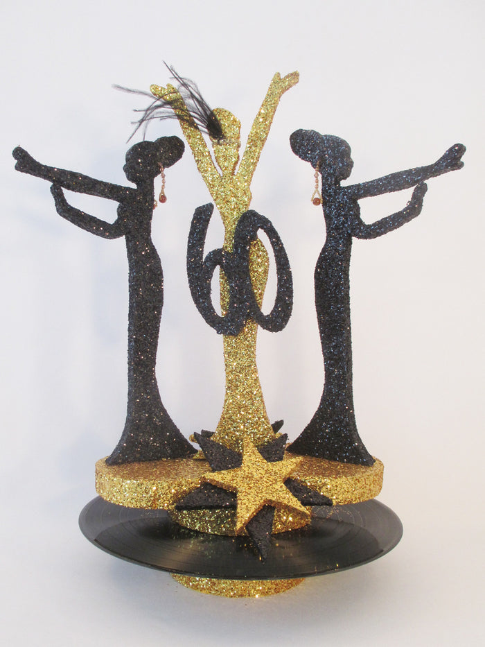 Motown singers centerpiece - Designs by Ginny