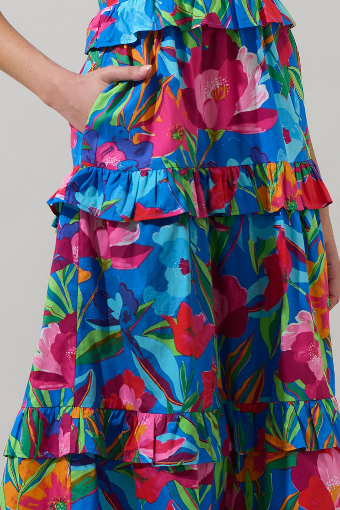 Naima Floral Truth Tiered Maxi Dress