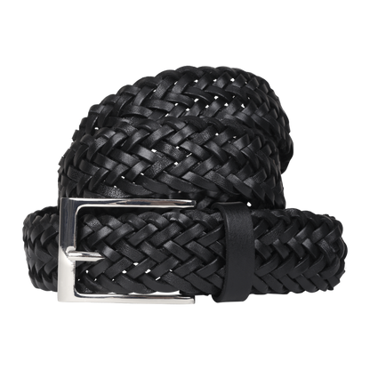 Urban Pioneers Male Napoli Leather Belt BELT BLACK