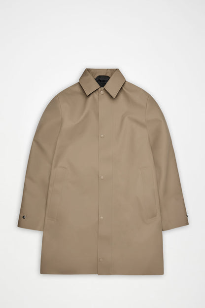 RAINS Nara Long Jacket Beige Jacket