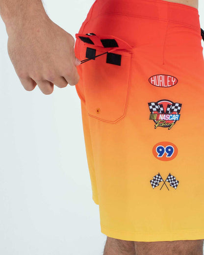 בגד ים הארלי | NASCAR Hurley דגם Phantom-Eco Flames בגודל 18 אינץ'