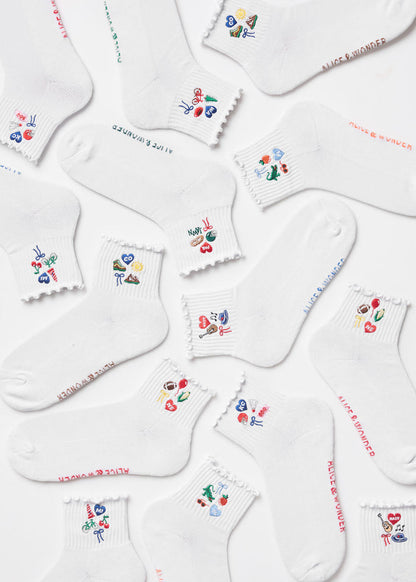 Nashville Icons Ruffle Sock