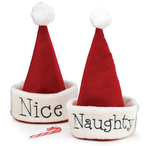 Naughty or Nice Santa Hat