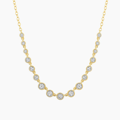 Necklace Multi Circle Chain Waterproof