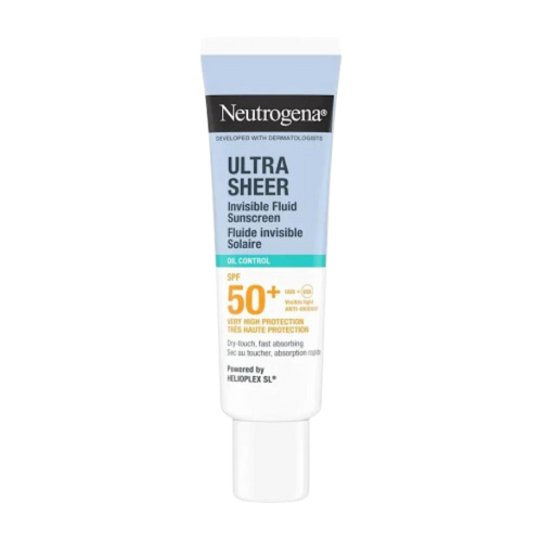 Neutrogena Ultra Sheer Invisible Fluid Oil Control SPF 50+ Sunscreen 50Ml