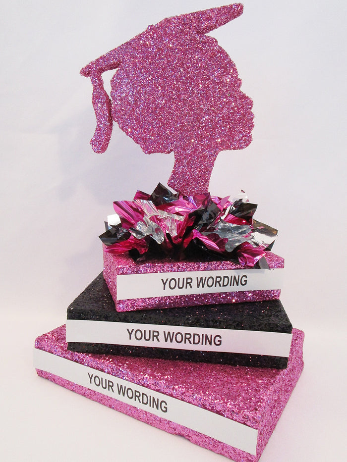 Grad Girl Graduation Centerpiece - Designs by Ginny