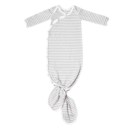 Newborn Knotted Gown - Everest