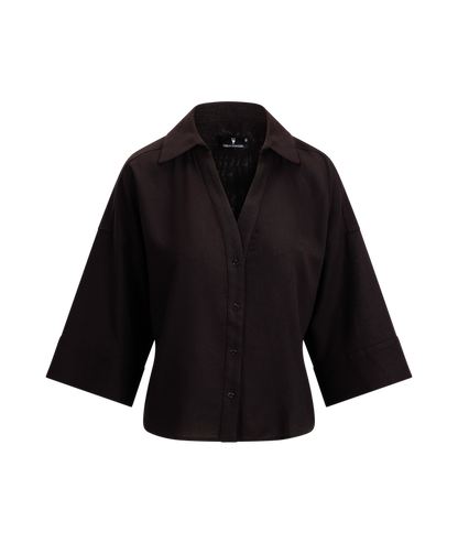 Urban Pioneers Female Ninni Shirt SS SHIRT BLACK