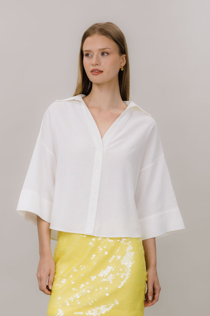 Urban Pioneers Female Ninni Shirt SS SHIRT WHITE