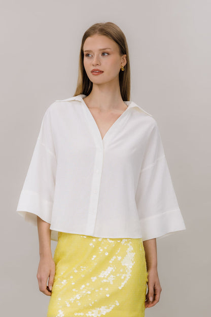 Urban Pioneers Female Ninni Shirt SS SHIRT WHITE