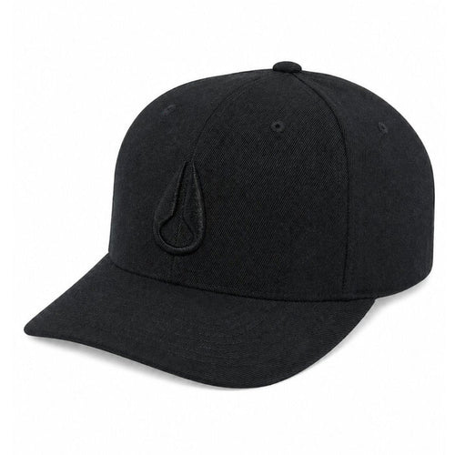 Nixon Deep Down Athletic Fit Cap All Black