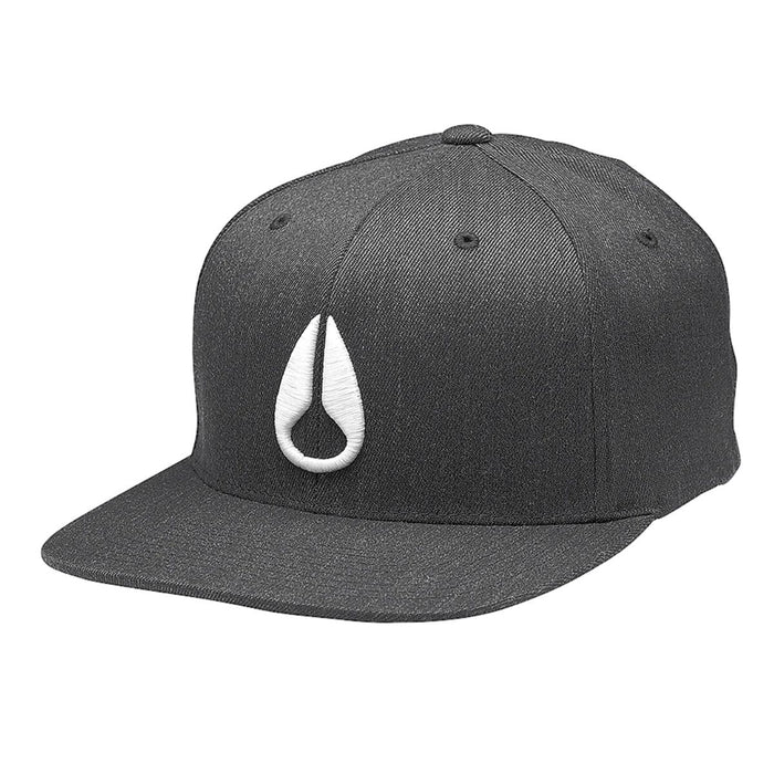 Nixon Deep Down Athletic Fit Cap Black Heather / White