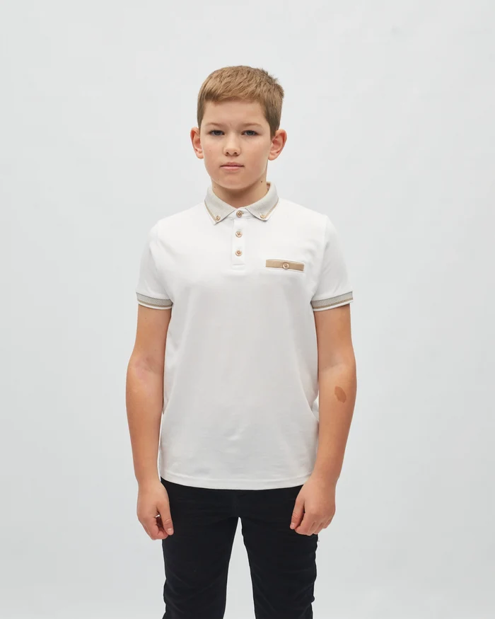 Nixon Polo White