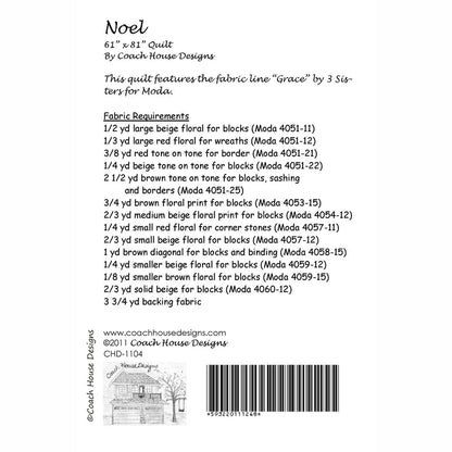 Noel Quilt Pattern