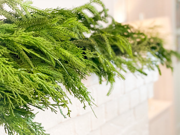 Norfolk Pine/ Cypress Mixed Swag