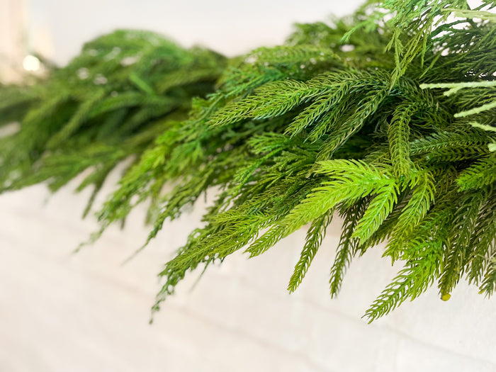 Norfolk Pine/ Cypress Mixed Swag