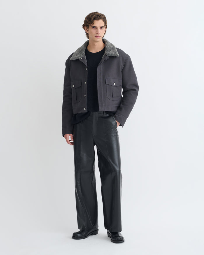 Nowell - Wax Cotton Jacket - Graphite