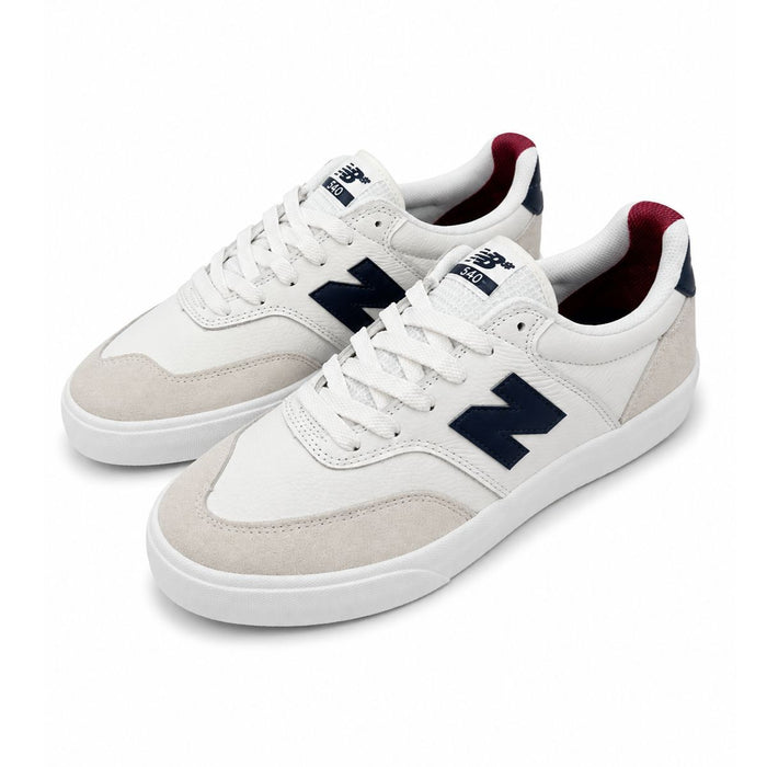 New Balance Numeric 340 White Navy