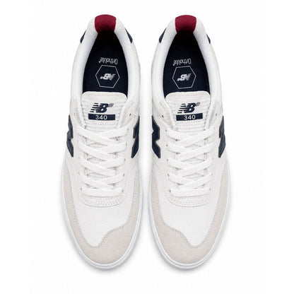 New Balance Numeric 340 White Navy