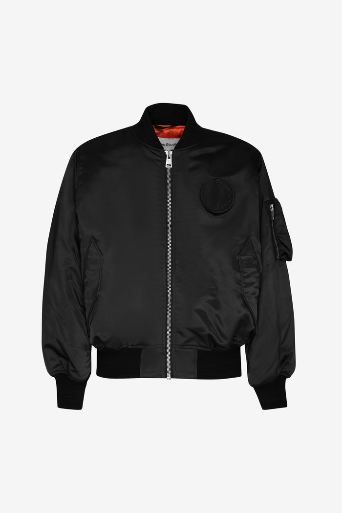 ETUDES STUDIO NYLON BOMBER JACKET BLACK 1
