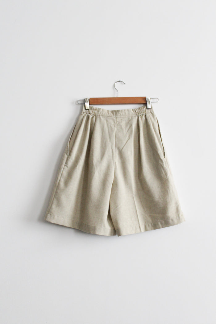 oat high rise shorts