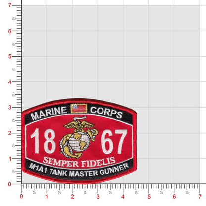 1867 M1A1 Tank Master Gunner