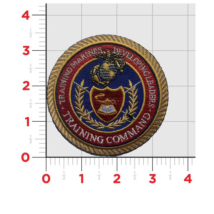 Officially Licensed USMC Training Command Patches