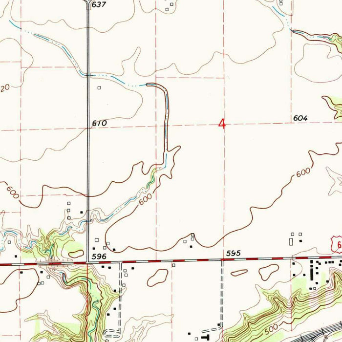 Old Map of Starved Rock, Illinois by USGS, 1970 – Illinois River, LaSalle & Oglesby