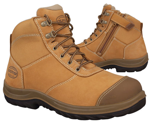Oliver WB 34 Series Wheat Zip Sided Ankle Boot 34662