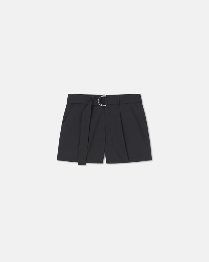 Ollie - Belted Shorts - Black
