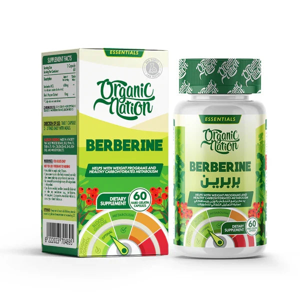 Organic Nation Berberine 60caps