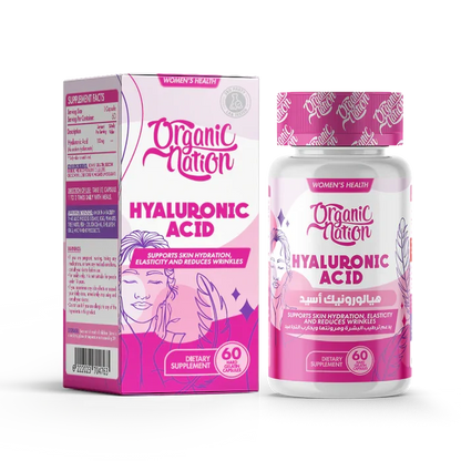 Organic Nation Hyaluronic Acid 60 Capsules