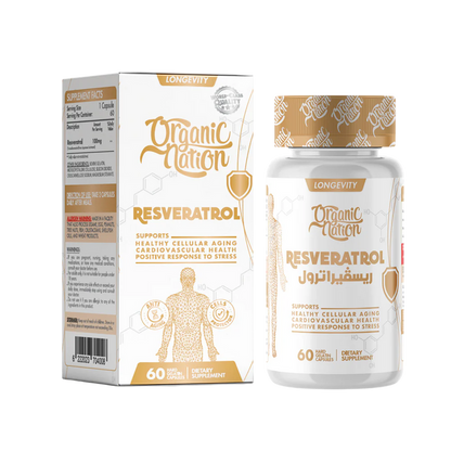 Organic Nation Resveratrol 60 Capsules