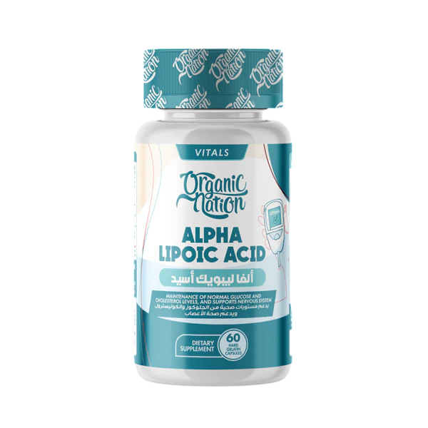 Organic Nayion Alpha Lipoic Acid 60caps