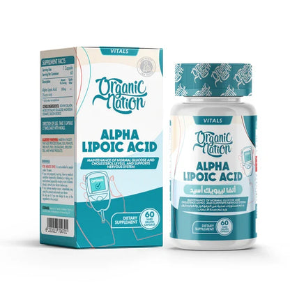 Organic Nayion Alpha Lipoic Acid 60caps