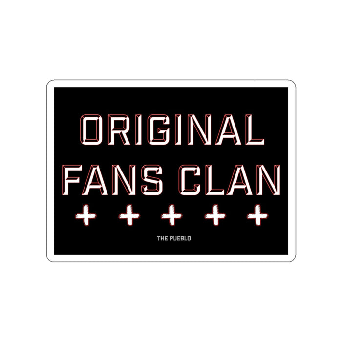 Original Fans Clan Sticker