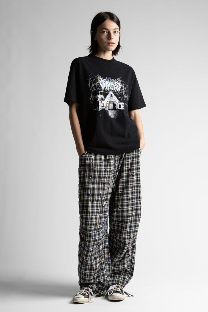 Overpant Tartan Distressed