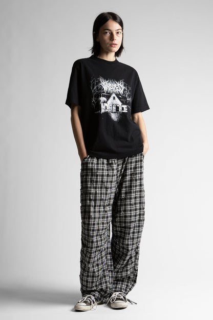 Overpant Tartan Distressed