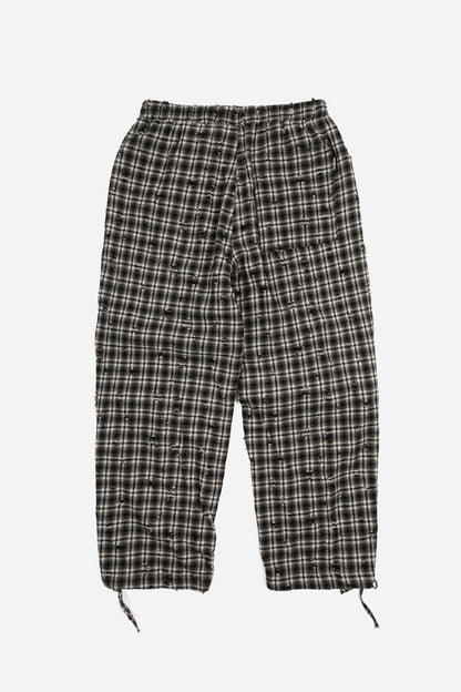 Overpant Tartan Distressed