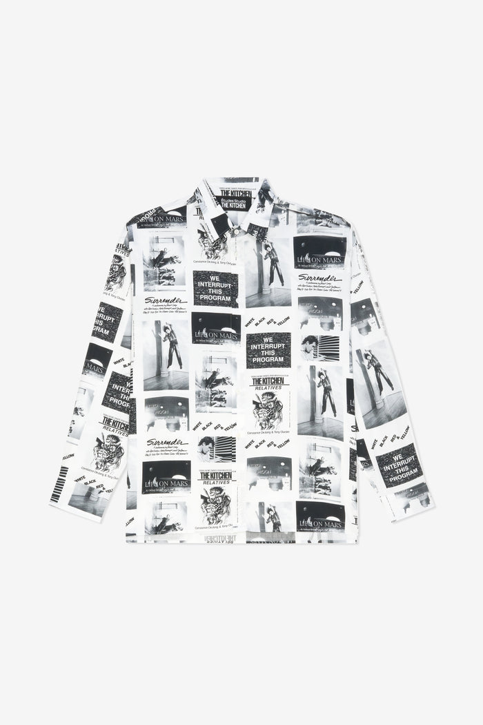 ETUDES STUDIO OVERSIZE SHIRT AOP THE KITCHEN WHITE 1