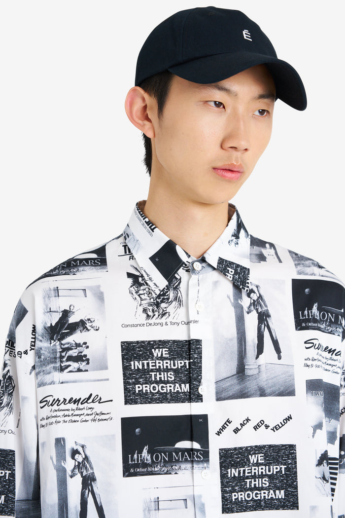 ETUDES STUDIO OVERSIZE SHIRT AOP THE KITCHEN WHITE 5